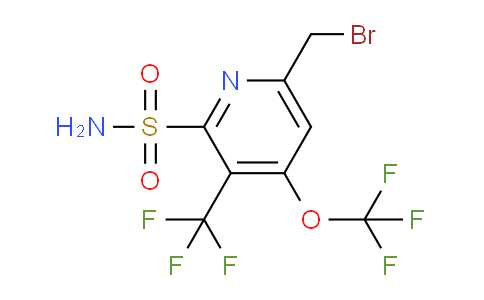 AM230807 | 1804756-83-9 | 6-(Bromomethyl)-4-(trifluoromethoxy)-3-(trifluoromethyl)pyridine-2-sulfonamide