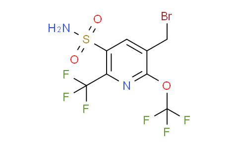 AM230809 | 1804679-75-1 | 3-(Bromomethyl)-2-(trifluoromethoxy)-6-(trifluoromethyl)pyridine-5-sulfonamide