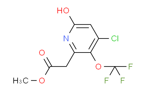 AM23081 | 1804761-85-0 | Methyl 4-chloro-6-hydroxy-3-(trifluoromethoxy)pyridine-2-acetate