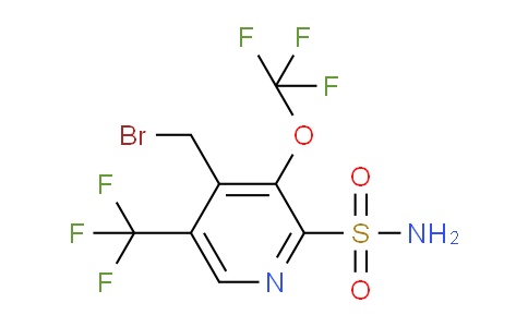 AM230811 | 1805941-40-5 | 4-(Bromomethyl)-3-(trifluoromethoxy)-5-(trifluoromethyl)pyridine-2-sulfonamide