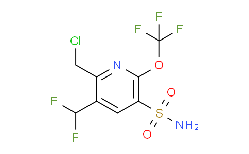 AM230816 | 1806787-22-3 | 2-(Chloromethyl)-3-(difluoromethyl)-6-(trifluoromethoxy)pyridine-5-sulfonamide