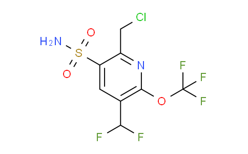 AM230818 | 1805239-29-5 | 2-(Chloromethyl)-5-(difluoromethyl)-6-(trifluoromethoxy)pyridine-3-sulfonamide
