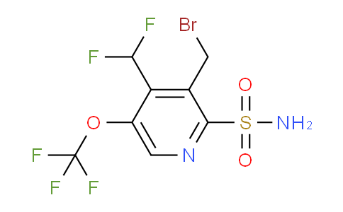 AM230821 | 1804677-61-9 | 3-(Bromomethyl)-4-(difluoromethyl)-5-(trifluoromethoxy)pyridine-2-sulfonamide