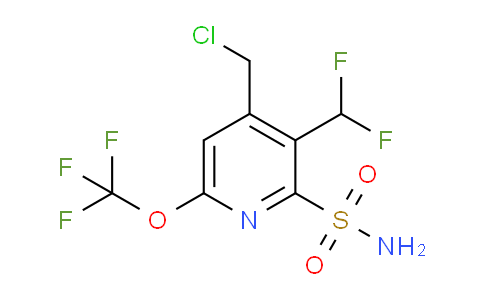 AM230825 | 1804751-48-1 | 4-(Chloromethyl)-3-(difluoromethyl)-6-(trifluoromethoxy)pyridine-2-sulfonamide