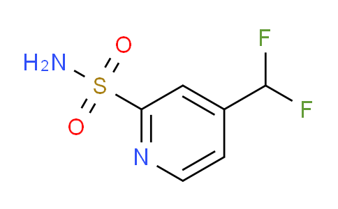 4-(Difluoromethyl)pyridine-2-sulfonamide