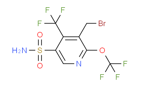 AM230833 | 1804756-85-1 | 3-(Bromomethyl)-2-(trifluoromethoxy)-4-(trifluoromethyl)pyridine-5-sulfonamide