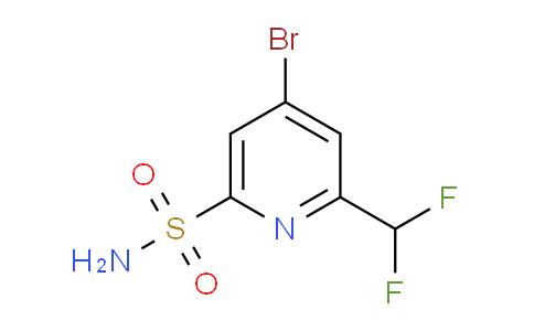 AM230846 | 1803708-27-1 | 4-Bromo-2-(difluoromethyl)pyridine-6-sulfonamide