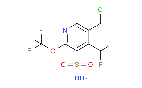 AM230848 | 1804751-25-4 | 5-(Chloromethyl)-4-(difluoromethyl)-2-(trifluoromethoxy)pyridine-3-sulfonamide