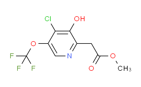 AM23085 | 1804761-92-9 | Methyl 4-chloro-3-hydroxy-5-(trifluoromethoxy)pyridine-2-acetate