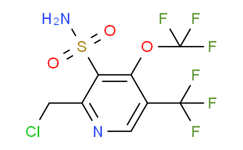 AM230855 | 1806783-61-8 | 2-(Chloromethyl)-4-(trifluoromethoxy)-5-(trifluoromethyl)pyridine-3-sulfonamide