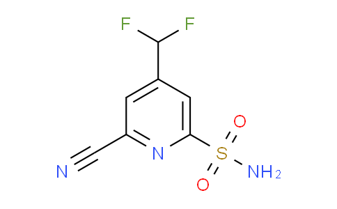 AM230859 | 1804484-36-3 | 2-Cyano-4-(difluoromethyl)pyridine-6-sulfonamide