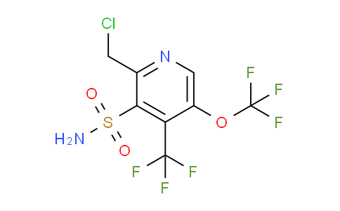 AM230860 | 1806783-69-6 | 2-(Chloromethyl)-5-(trifluoromethoxy)-4-(trifluoromethyl)pyridine-3-sulfonamide