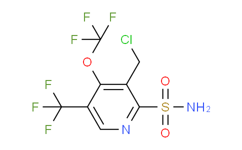 AM230862 | 1804932-69-1 | 3-(Chloromethyl)-4-(trifluoromethoxy)-5-(trifluoromethyl)pyridine-2-sulfonamide