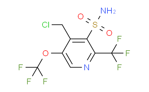AM230863 | 1804752-58-6 | 4-(Chloromethyl)-5-(trifluoromethoxy)-2-(trifluoromethyl)pyridine-3-sulfonamide