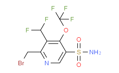 AM230877 | 1805309-07-2 | 2-(Bromomethyl)-3-(difluoromethyl)-4-(trifluoromethoxy)pyridine-5-sulfonamide