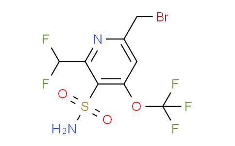 AM230880 | 1804756-48-6 | 6-(Bromomethyl)-2-(difluoromethyl)-4-(trifluoromethoxy)pyridine-3-sulfonamide
