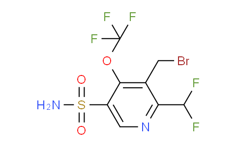 AM230881 | 1804370-58-8 | 3-(Bromomethyl)-2-(difluoromethyl)-4-(trifluoromethoxy)pyridine-5-sulfonamide