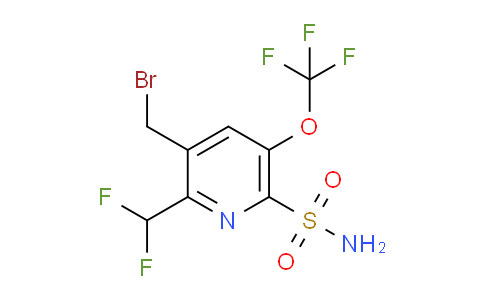 AM230882 | 1806767-29-2 | 3-(Bromomethyl)-2-(difluoromethyl)-5-(trifluoromethoxy)pyridine-6-sulfonamide