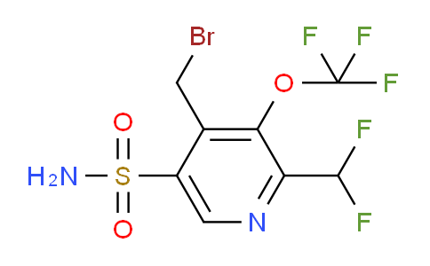 AM230884 | 1805283-06-0 | 4-(Bromomethyl)-2-(difluoromethyl)-3-(trifluoromethoxy)pyridine-5-sulfonamide