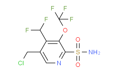 AM230894 | 1805284-12-1 | 5-(Chloromethyl)-4-(difluoromethyl)-3-(trifluoromethoxy)pyridine-2-sulfonamide