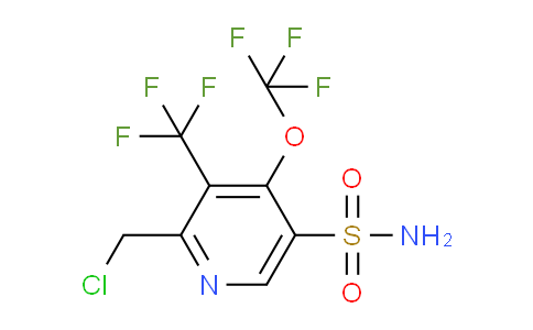 AM230895 | 1804931-88-1 | 2-(Chloromethyl)-4-(trifluoromethoxy)-3-(trifluoromethyl)pyridine-5-sulfonamide