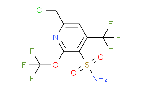 AM230896 | 1805301-94-3 | 6-(Chloromethyl)-2-(trifluoromethoxy)-4-(trifluoromethyl)pyridine-3-sulfonamide