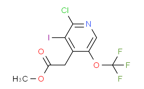 AM23091 | 1806109-50-1 | Methyl 2-chloro-3-iodo-5-(trifluoromethoxy)pyridine-4-acetate