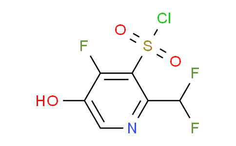 AM230952 | 1805290-62-3 | 2-(Difluoromethyl)-4-fluoro-5-hydroxypyridine-3-sulfonyl chloride