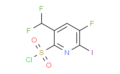 AM230988 | 1806925-69-8 | 3-(Difluoromethyl)-5-fluoro-6-iodopyridine-2-sulfonyl chloride