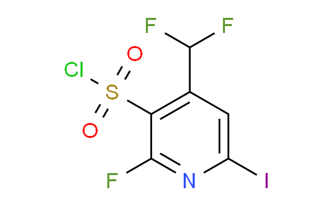 AM230991 | 1805564-25-3 | 4-(Difluoromethyl)-2-fluoro-6-iodopyridine-3-sulfonyl chloride