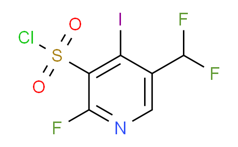 AM230999 | 1806877-95-1 | 5-(Difluoromethyl)-2-fluoro-4-iodopyridine-3-sulfonyl chloride
