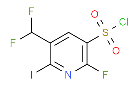 AM231000 | 1805582-29-9 | 3-(Difluoromethyl)-6-fluoro-2-iodopyridine-5-sulfonyl chloride