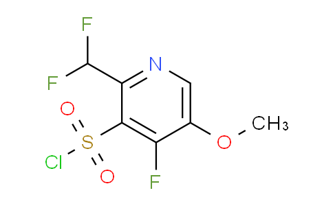 AM231004 | 1804469-95-1 | 2-(Difluoromethyl)-4-fluoro-5-methoxypyridine-3-sulfonyl chloride