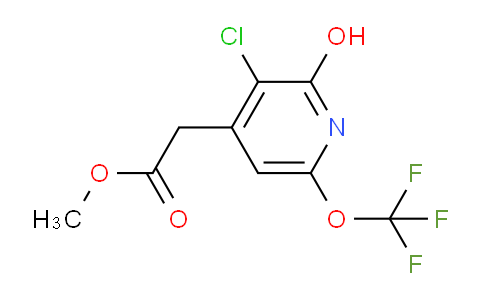 AM23101 | 1806125-00-7 | Methyl 3-chloro-2-hydroxy-6-(trifluoromethoxy)pyridine-4-acetate