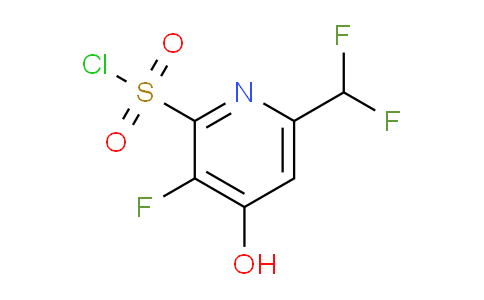 AM231011 | 1805040-81-6 | 6-(Difluoromethyl)-3-fluoro-4-hydroxypyridine-2-sulfonyl chloride