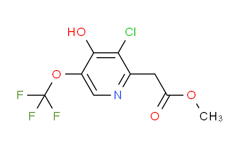 AM23103 | 1803576-67-1 | Methyl 3-chloro-4-hydroxy-5-(trifluoromethoxy)pyridine-2-acetate