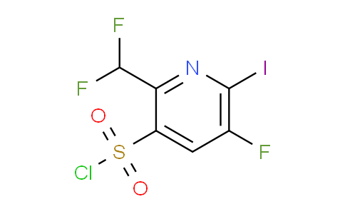 AM231053 | 1805192-13-5 | 2-(Difluoromethyl)-5-fluoro-6-iodopyridine-3-sulfonyl chloride