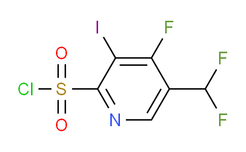 AM231064 | 1805046-16-5 | 5-(Difluoromethyl)-4-fluoro-3-iodopyridine-2-sulfonyl chloride