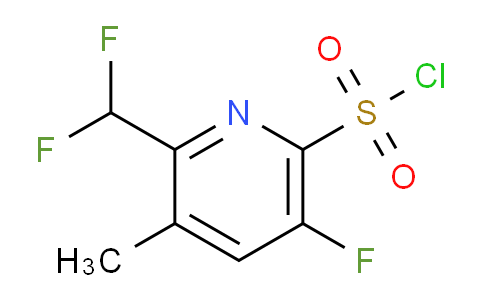 AM231067 | 1805534-17-1 | 2-(Difluoromethyl)-5-fluoro-3-methylpyridine-6-sulfonyl chloride