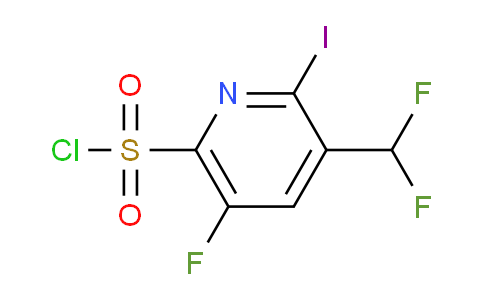 AM231068 | 1807094-19-4 | 3-(Difluoromethyl)-5-fluoro-2-iodopyridine-6-sulfonyl chloride
