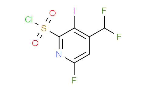 AM231072 | 1804428-63-4 | 4-(Difluoromethyl)-6-fluoro-3-iodopyridine-2-sulfonyl chloride