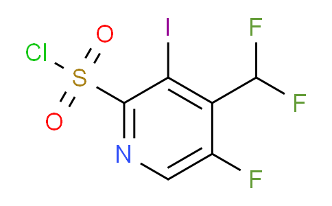 AM231075 | 1806925-77-8 | 4-(Difluoromethyl)-5-fluoro-3-iodopyridine-2-sulfonyl chloride
