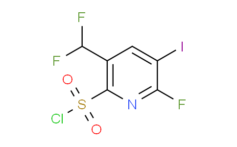AM231078 | 1805461-05-5 | 5-(Difluoromethyl)-2-fluoro-3-iodopyridine-6-sulfonyl chloride