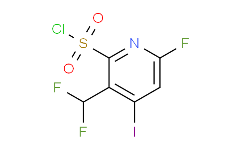 AM231080 | 1805564-30-0 | 3-(Difluoromethyl)-6-fluoro-4-iodopyridine-2-sulfonyl chloride