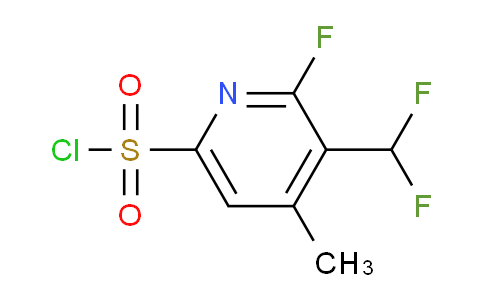 AM231081 | 1805534-28-4 | 3-(Difluoromethyl)-2-fluoro-4-methylpyridine-6-sulfonyl chloride