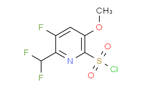 AM231083 | 1805461-88-4 | 2-(Difluoromethyl)-3-fluoro-5-methoxypyridine-6-sulfonyl chloride