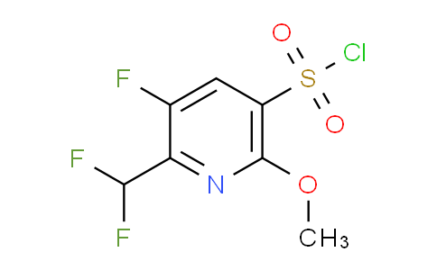 AM231084 | 1804952-33-7 | 2-(Difluoromethyl)-3-fluoro-6-methoxypyridine-5-sulfonyl chloride