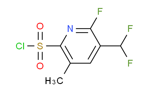 AM231085 | 1806932-26-2 | 3-(Difluoromethyl)-2-fluoro-5-methylpyridine-6-sulfonyl chloride