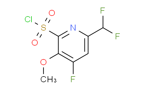AM231087 | 1805527-65-4 | 6-(Difluoromethyl)-4-fluoro-3-methoxypyridine-2-sulfonyl chloride