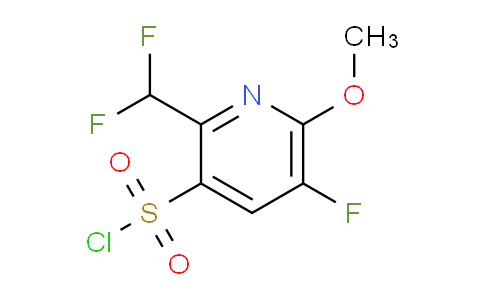 AM231091 | 1804952-75-7 | 2-(Difluoromethyl)-5-fluoro-6-methoxypyridine-3-sulfonyl chloride